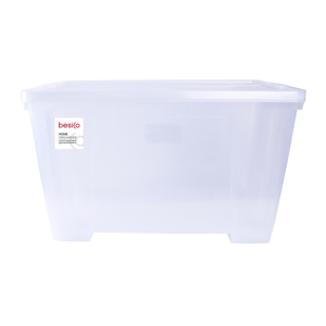 BESICO Plastic Storage Box 62L No. 6654