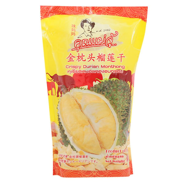 OTOP Khunmaeju Crispy Monthong Durian 95 G.