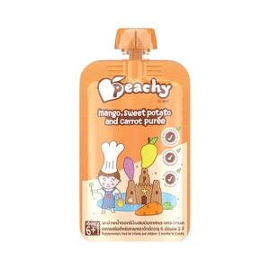 Peachy Mango, Sweet Potato & Carrot Puree 110 G