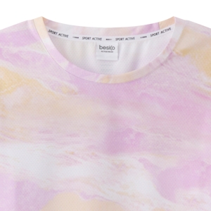 เบสิโค เสื้อพิมพ์ลาย สำหรับผู้หญิง รุ่น FSWN25Q3LA002 สีม่วง_thumbnail_2