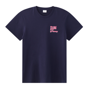 เบสิโค เสื้อยืดแขนสั้นพิมพ์ลาย สำหรับผู้ชาย รุ่น FASN25Q3YM007 สีน้ำเงิน_thumbnail