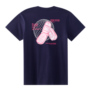 เบสิโค เสื้อยืดแขนสั้นพิมพ์ลาย สำหรับผู้ชาย รุ่น FASN25Q3YM007 สีน้ำเงิน_thumbnail_3