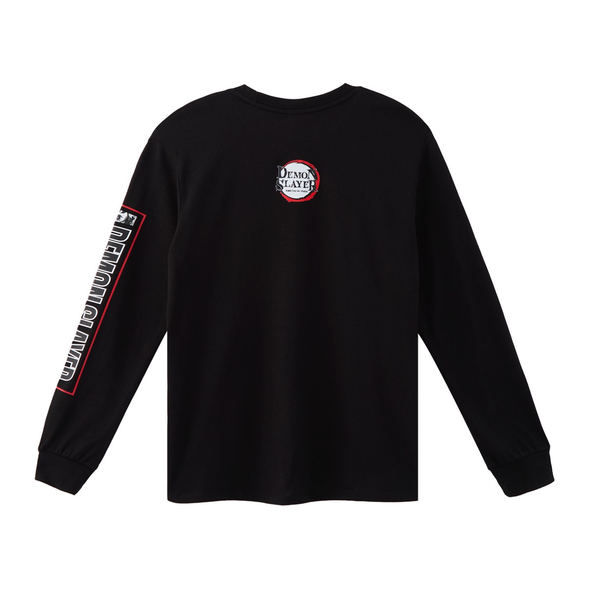 ดาบพิฆาตอสูร เสื้อยืดแขนยาวพิมพ์ลาย สำหรับผู้ชาย รุ่น FFIM25Q3YM004 สีดำ_1