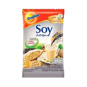 OVALTINE Soy Ready Mixed Soy Powder with Black and White Sesame 28 g. 5 pcs.