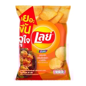 เลย์ ร็อค มันฝรั่งแท้ทอดกรอบแผ่นหยัก กลิ่นเอ็กซ์ตร้าบาร์บีคิว 46 ก._thumbnail_2