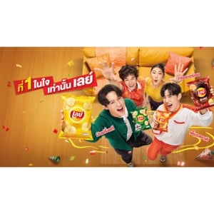 เลย์ ร็อค มันฝรั่งแท้ทอดกรอบแผ่นหยัก กลิ่นเอ็กซ์ตร้าบาร์บีคิว 46 ก._thumbnail_4