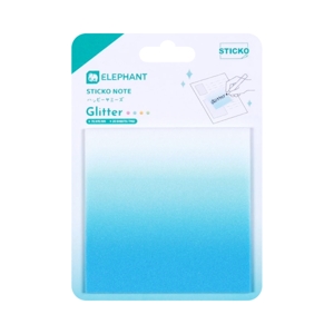 ตราช้าง กระดาษโน้ต รุ่น Glitter คละสี_thumbnail_3