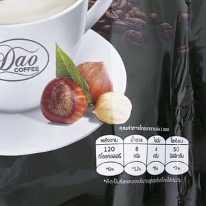 ดาวคอฟฟี่ กาแฟสำเร็จรูป คาปูชิโนเฮเซลนัท 250 ก._thumbnail_2