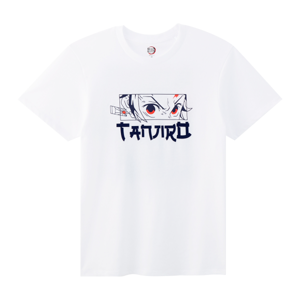 ดาบพิฆาตอสูร เสื้อยืดแขนสั้นพิมพ์ลาย สำหรับผู้ชาย รุ่น FFIM25Q3YM002 สีขาว_thumbnail