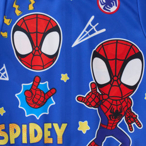 เบสิโค x ดิสนีย์ เสื้อแจ็คเก็ตพิมพ์ลายสไปเดอร์แมน สำหรับเด็กชาย รุ่น FMTN2509TB03W สีน้ำเงิน_thumbnail_4