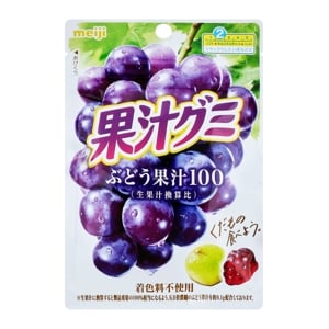 Meiji Kajyu Gummy Grape  51g