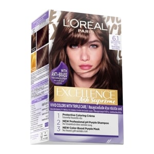 Excellence Fashion Beige Medium Brown Hair Color Cream 6.1
