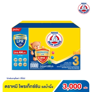 BEAR BRAND Protextion Triple Pro 3 Milk Product Powder with Authentic Honey 3000 g.