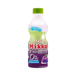 มิกกุ น้ำองุ่นขาว 20% กลิ่นองุ่นเคียวโฮและแบล็คเคอร์แรนต์ ผสมโยเกิร์ต สูตรไม่เติมน้ำตาลทราย 300 มล._thumbnail