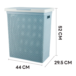 เบสิโค ตะกร้าผ้า รุ่น HH-1120L สีฟ้า_thumbnail_3