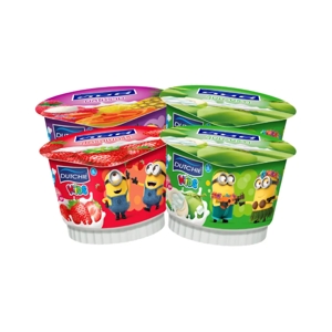 DUTCHIE Looney Tunes Yogurt 80 g. Pack 4 (Assorted colors, No selection)
