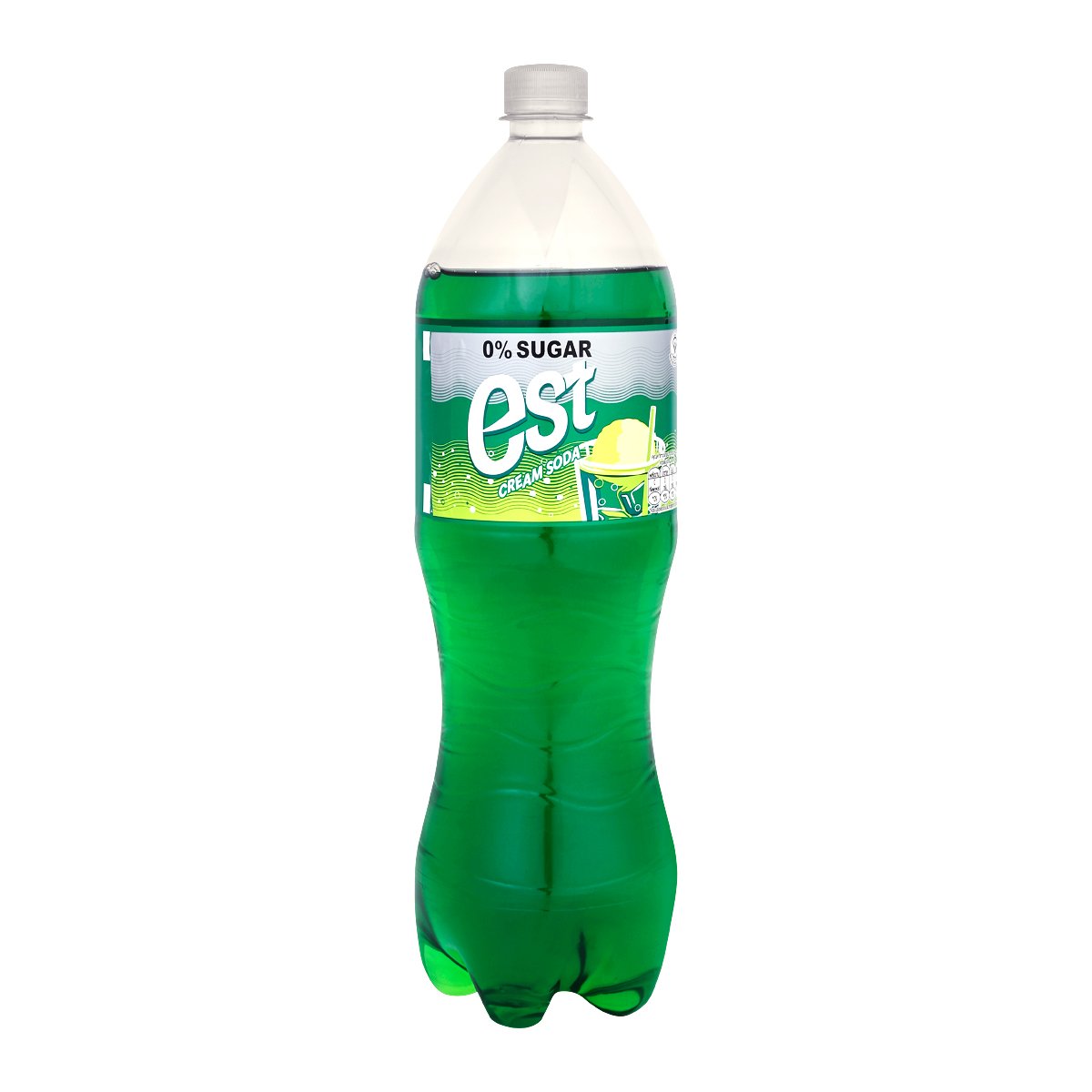 เอส เครื่องดื่มอัดลม กลิ่นครีมโซดา ปราศจากน้ำตาล 1.6 ล._1