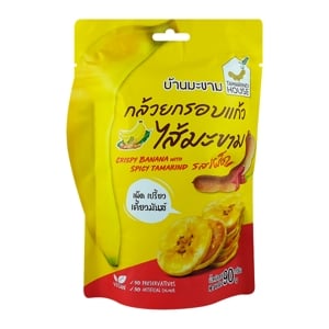 โอทอป บ้านมะขาม กล้วยกรอบแก้วไส้มะขาม รสเผ็ด 90 ก._thumbnail