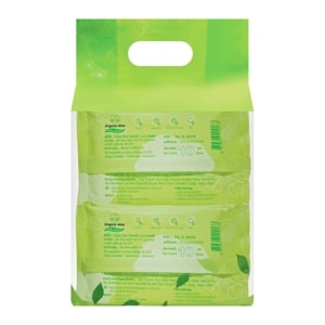 เฟรช ออแกนิคอโรเบบี้ไวพ์ 10 แผ่น แพ็ค 5+5_thumbnail_2
