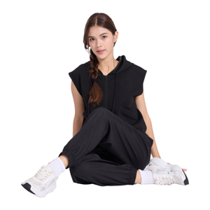 เบสิโค กางเกงขายาว สำหรับผู้หญิง รุ่น FDNC25Q3LA006 สีดำ_thumbnail_3