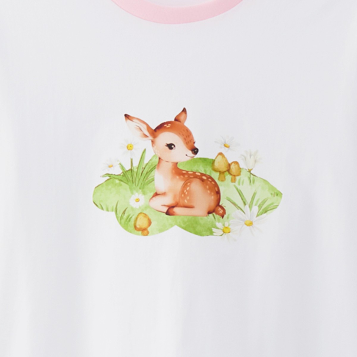 เบสิโค เสื้อแขนสั้น สำหรับผู้หญิง รุ่น FASL25Q4LC014 สีขาว_2