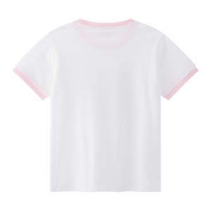 เบสิโค เสื้อแขนสั้น สำหรับผู้หญิง รุ่น FASL25Q4LC014 สีขาว_thumbnail_1