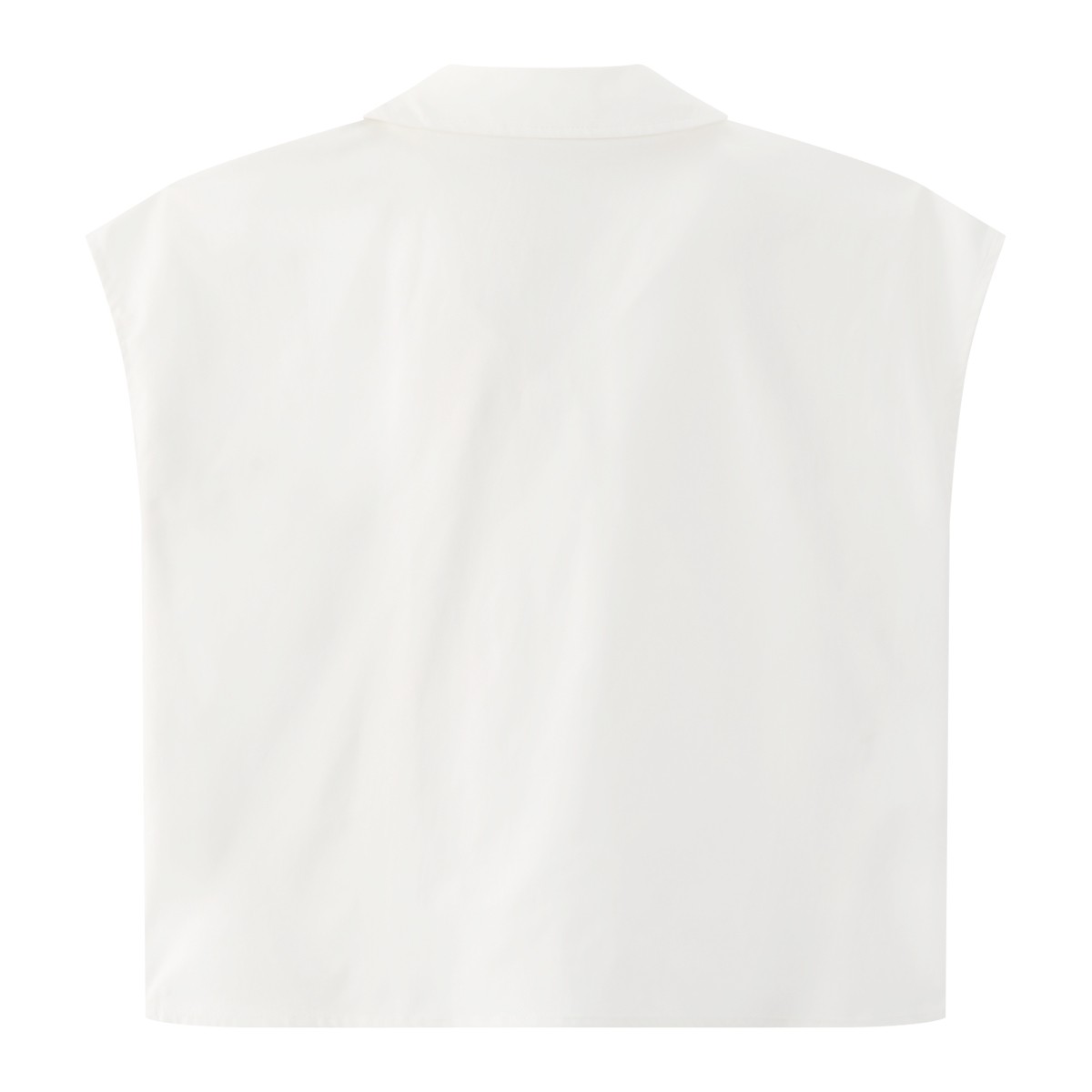 เบสิโค เสื้อเชิ้ตแขนล้ำ สำหรับผู้หญิง รุ่น FTHV25Q4LC005 สีขาว_1