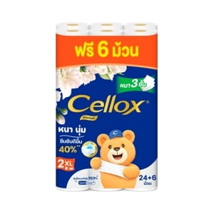 Cellox Purify Premium Toilet Tissue Double Roll 24Rolls