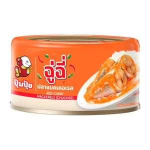 Pumpui Red Curry Mackerels Chuchee 185g.