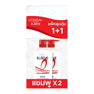 ลอรีอัล ปารีส เอลแซฟ โททอล รีแพร์ 5 รีแพร์ริ่ง แชมพู 410+410 มล. แพ็ค 2_thumbnail