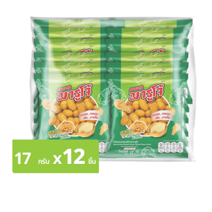 มารูโจ้ ถั่วลิสงอบกรอบ รสไก่ 17 ก. แพ็ค 12 ชิ้น_thumbnail