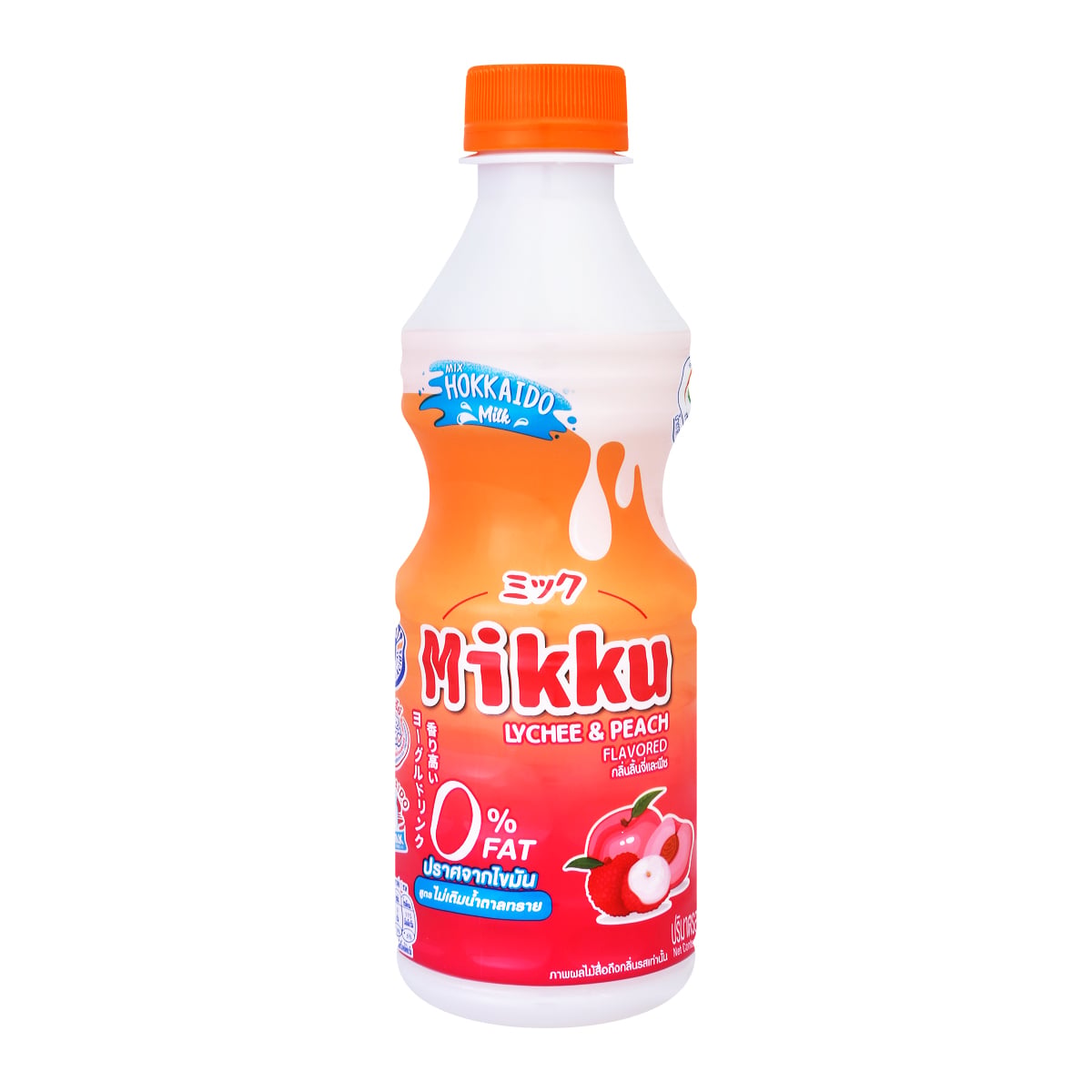 มิกกุ น้ำองุ่นขาว 20% กลิ่นลิ้นจี่และพีช ผสมโยเกิร์ต สูตรไม่เติมน้ำตาลทราย 300 มล._1