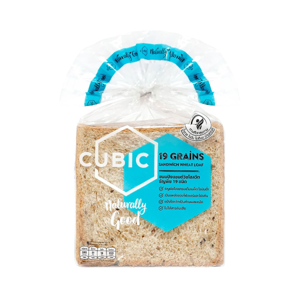 Cubic 19 Grain Sandwich Wheat Loaf 360g.(C