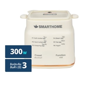 สมาร์ทโฮม เครื่องต้มไข่ 0.8 ล. รุ่น SM-EB300 สีครีม_thumbnail