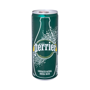 PERRIER Mineral Water Can 250 ml.
