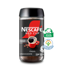 Nescafe Red Cup Instant Coffee Black Roast Jar 100g.
