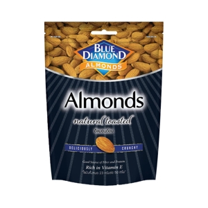 Blue Diamond Natural Roasted Almonds 400g.