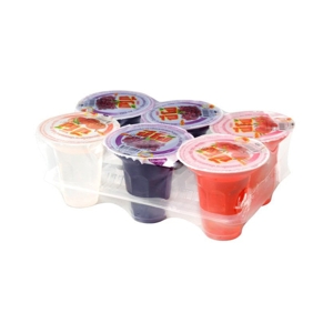 PIPO Carrageenan Jelly with 15% Mixed Juice Flavour 90g x 6 Cups
