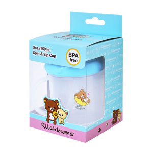 RILAKKUMA Spin & Sip Cup 6 OZ Assorted