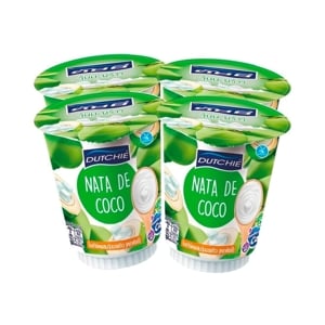 DUTCHIE Yogurt with Nata de Coco 135 g. Pack 4