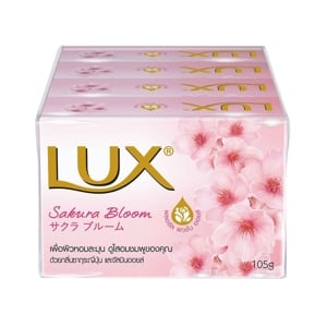 Lux Bar Soap Sakura Bloom 105g. Pack 4
