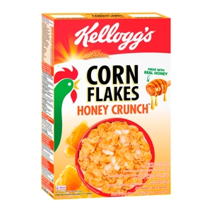 Kelloggs Cornflakes Honey Crunch 250g.