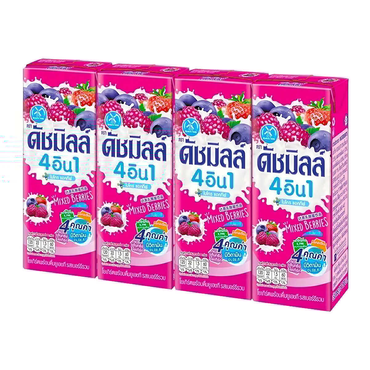 ดัชมิลล์ รสเบอร์รี่รวม