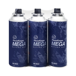 HOUSEKEEPER Mega Butane Gas 220. Pack 3 pcs.