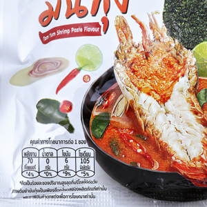 เถ้าแก่น้อย สาหร่ายทอด รสต้มยำมันกุ้ง 10 ก._thumbnail_2