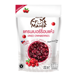 Fruit Mania Dried Cranberries 120g.