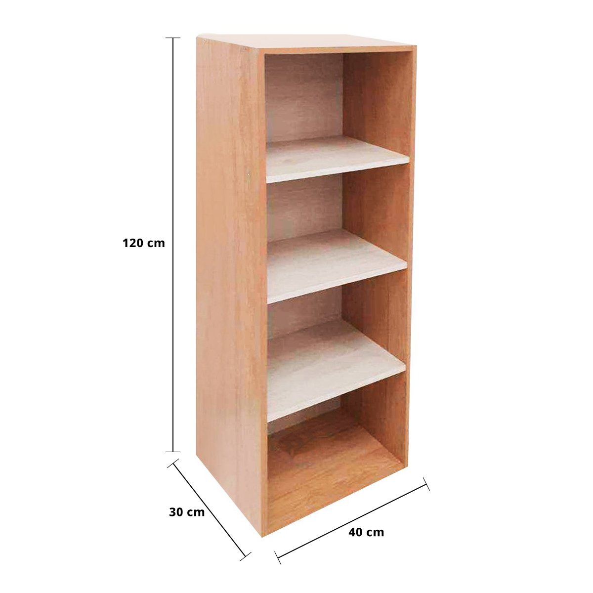 เบสิโค ชั้น 4 ช่อง รุ่น FW-05 ขนาด 40 x 30 x 120 ซม._1