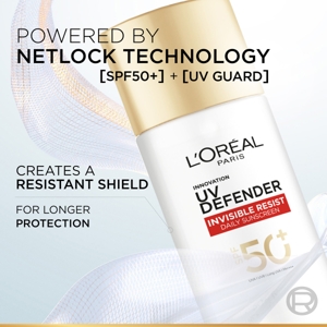 ลอรีอัล ปารีส ยูวี ดีเฟนเดอร์ อินวิซิเบิ้ล รีซิส เดลี่ ซันสกรีน SPF50+ PA++++ 5.5 มล._thumbnail_2