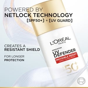 ลอรีอัล ปารีส ยูวี ดีเฟนเดอร์ อินวิซิเบิ้ล รีซิส เดลี่ ซันสกรีน SPF50+ PA++++ 5.5 มล._thumbnail_3