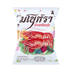 มโนห์รา ข้าวเกรียบกุ้ง รสกุ้ง 32 ก.